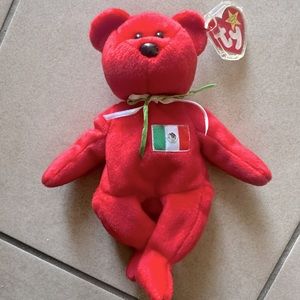 RARE MEXICO OSITO BEANIE BABIE ITS NEW STILL HAS TAGG